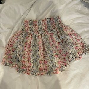 Madden NYC mini floral skirt